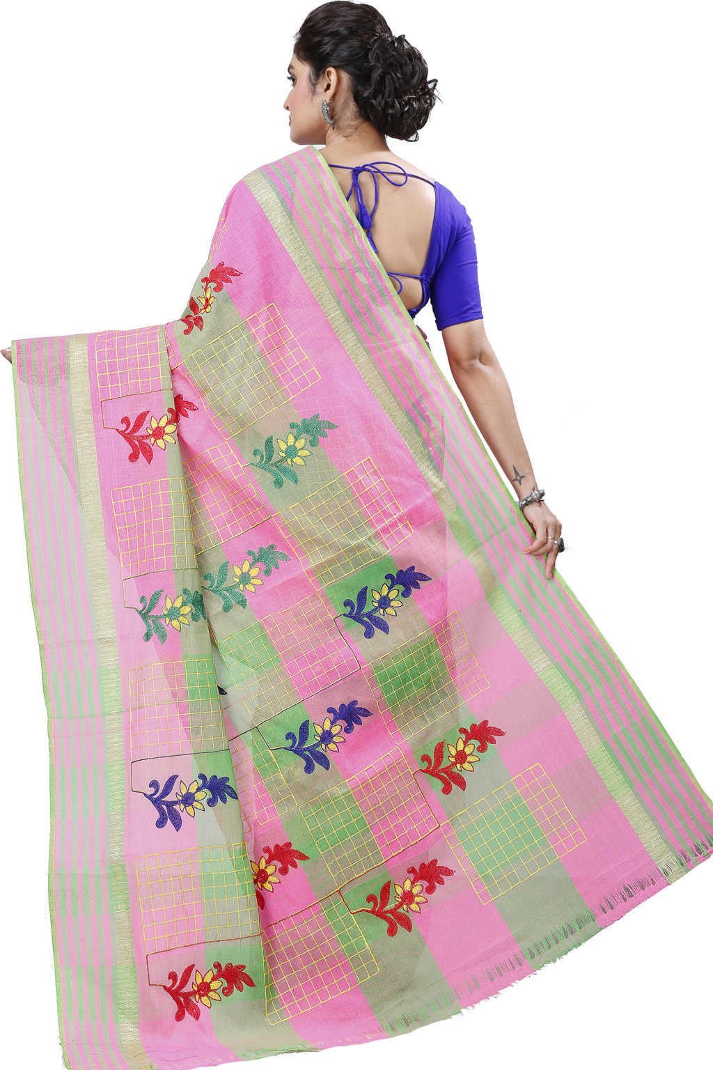 Light Pink Pure Cotton Rivka Tant Embroidery (982)